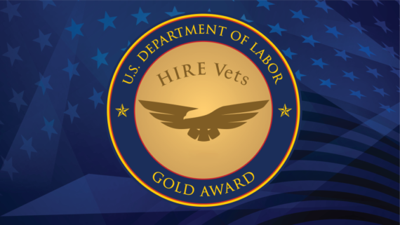 111622_WR Awarded HIRE Vets Gold Award